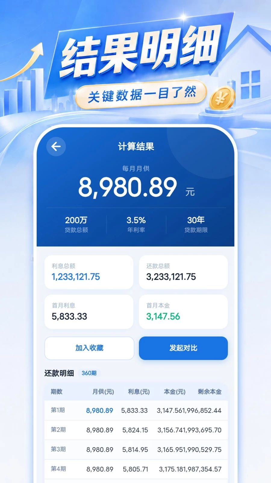 掌上房贷月供计算-房贷计算器