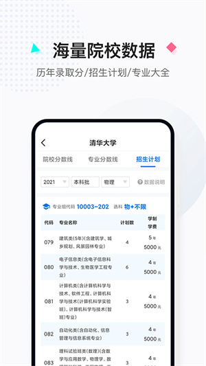 报考大学软件