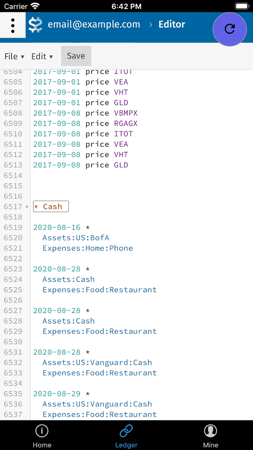 Beancount手机端