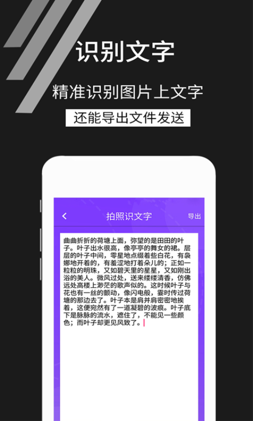 拍照识文字APP