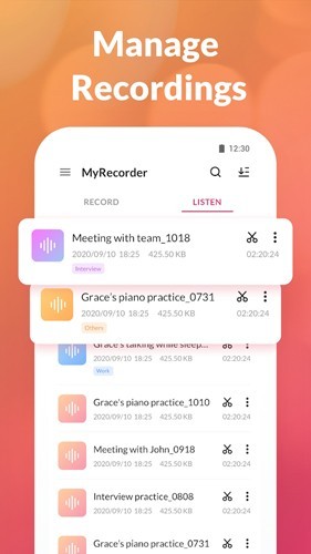 MyRecorder 最新版v1.02.38.0420